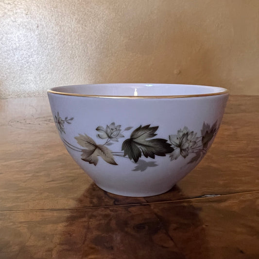 Vintage Royal Doulton Autumn Leaf Sugar Bowl