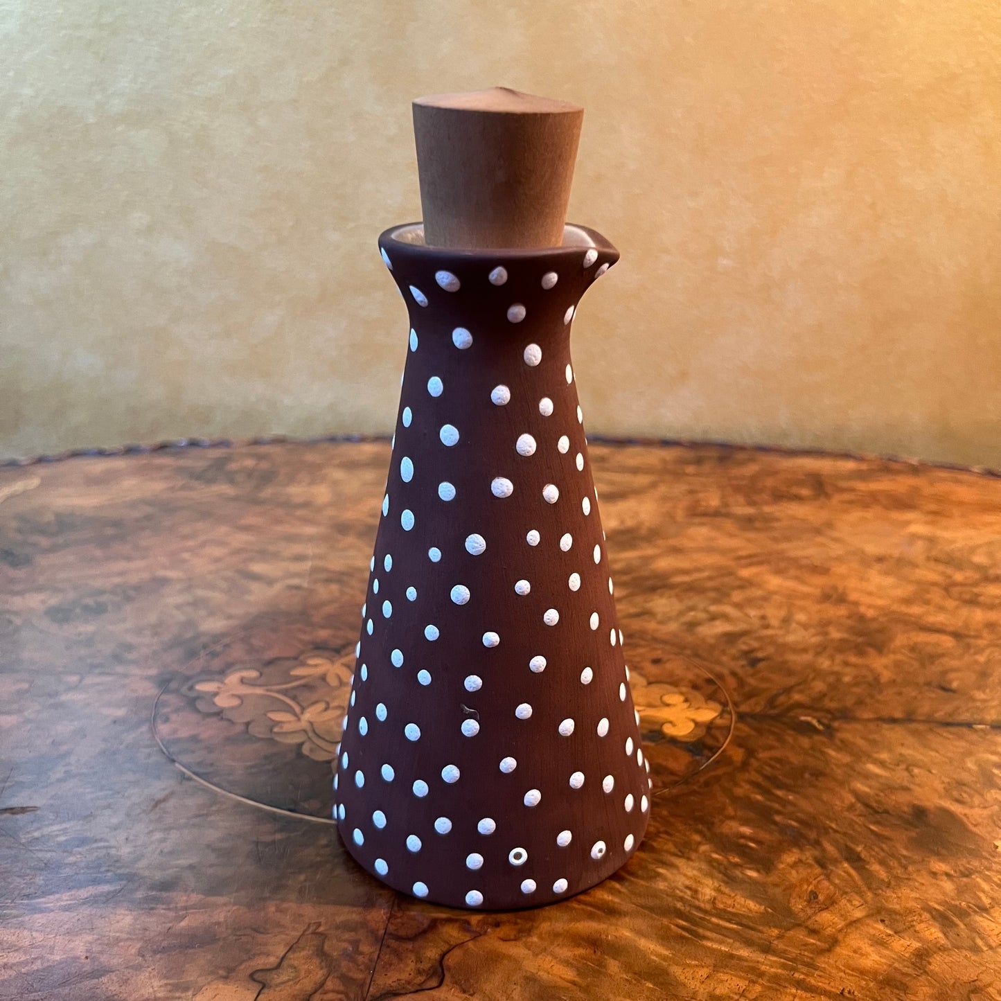 Vintage Studio Fisher Spotty Decanter