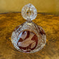 Vintage Hofbauer German Crystal Bird Candy Dish