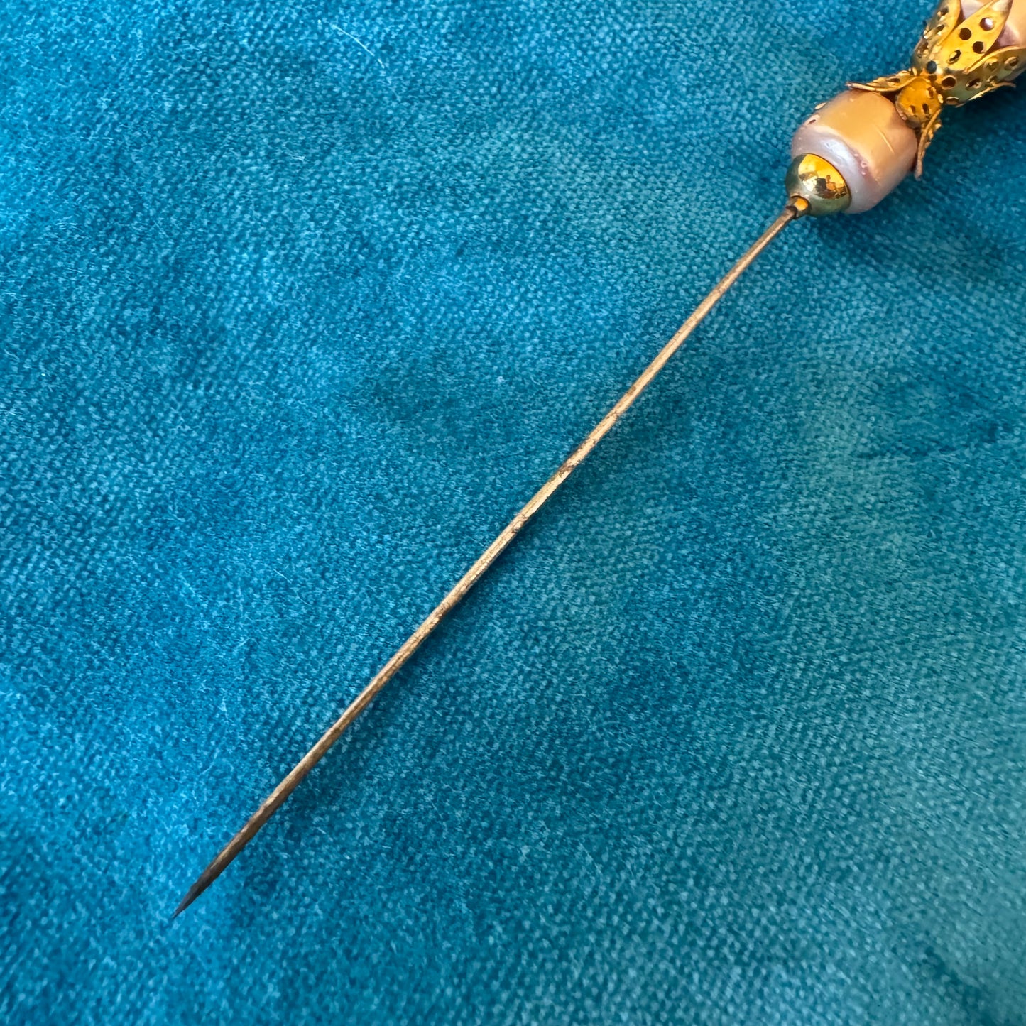 Vintage Metal Hat Pin