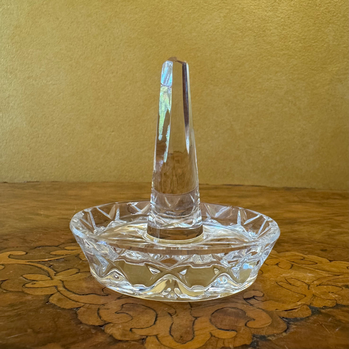Vintage Crystal Ring Holder