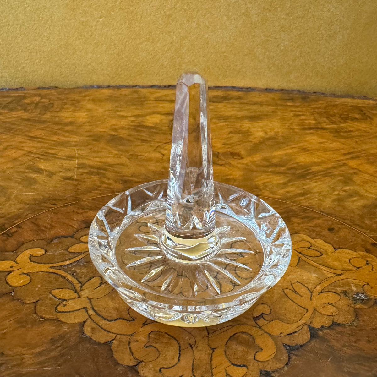 Vintage Crystal Ring Holder