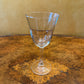 Vintage French Small Wine Glasses Set Of Six