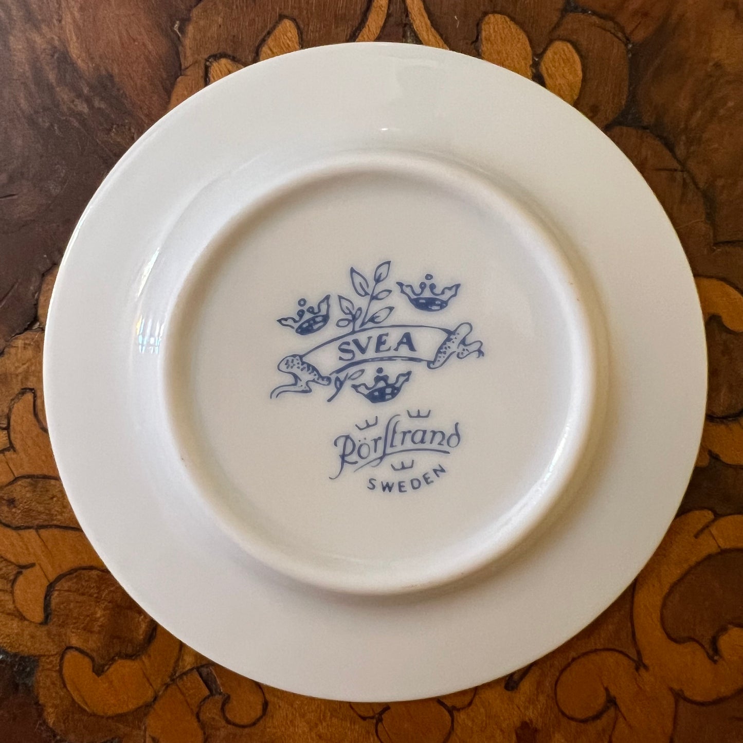 Rorftrand Dragon and Crown Miniature Plate