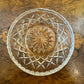 Vintage Crystal Round Trinket Box