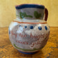 May The Hinges Of Friendship Never Go Rusty Small Pottery Jug
