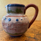 May The Hinges Of Friendship Never Go Rusty Small Pottery Jug