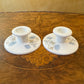 Wedgwood Ice Rose Candle Holder Pair
