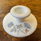 Wedgwood Ice Rose Candle Holder Pair
