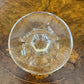 Vertical Cut Elegant Crystal Small Wine Glasses Set Of Five
