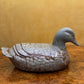 Vintage Pottery Duck Figurine