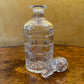 Vintage Crystal Cut Decanter