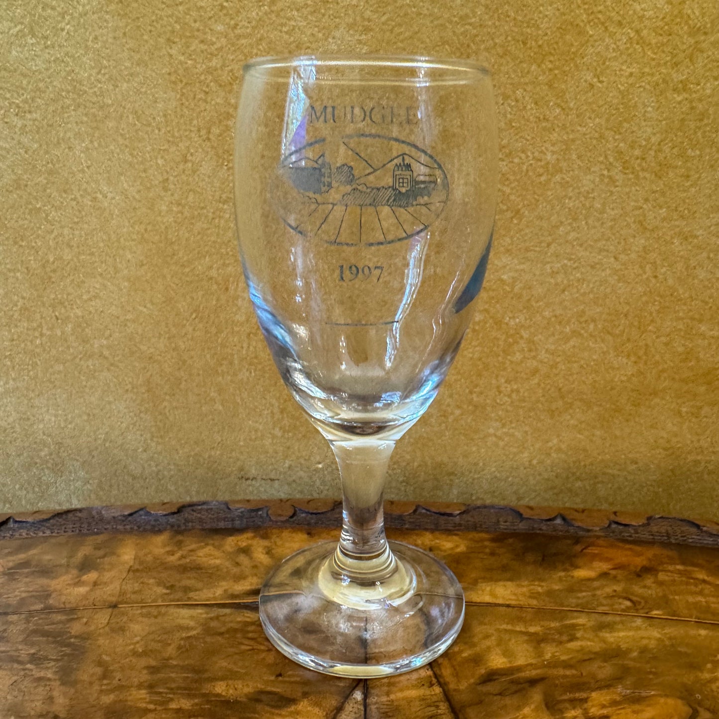 Mudgee Souvenir Wine Glasses Set Of Five