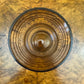 Vintage Brown & Gold Stripe Pitcher & Glasses