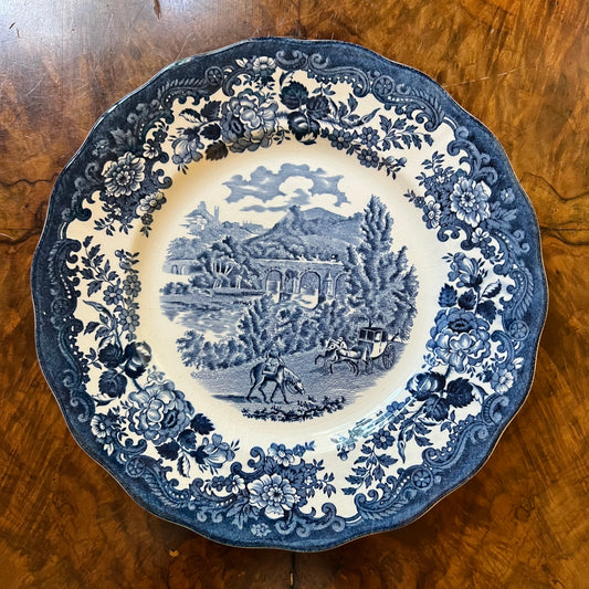 Vintage Royal Worcester Avon Scenes Pailissy Plate