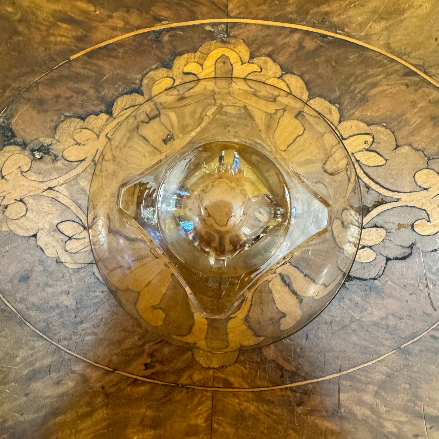 Vintage French Glass Dessert Bowls Pair