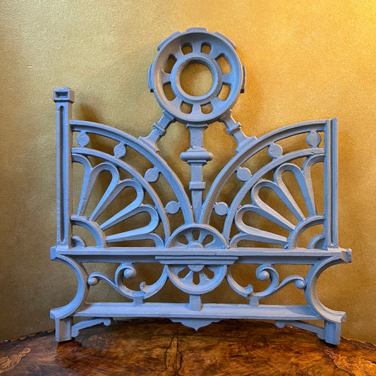 Antique Victorian Cast Iron Panel