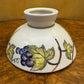 Martinvale Grapes Print Display Dish On Stand