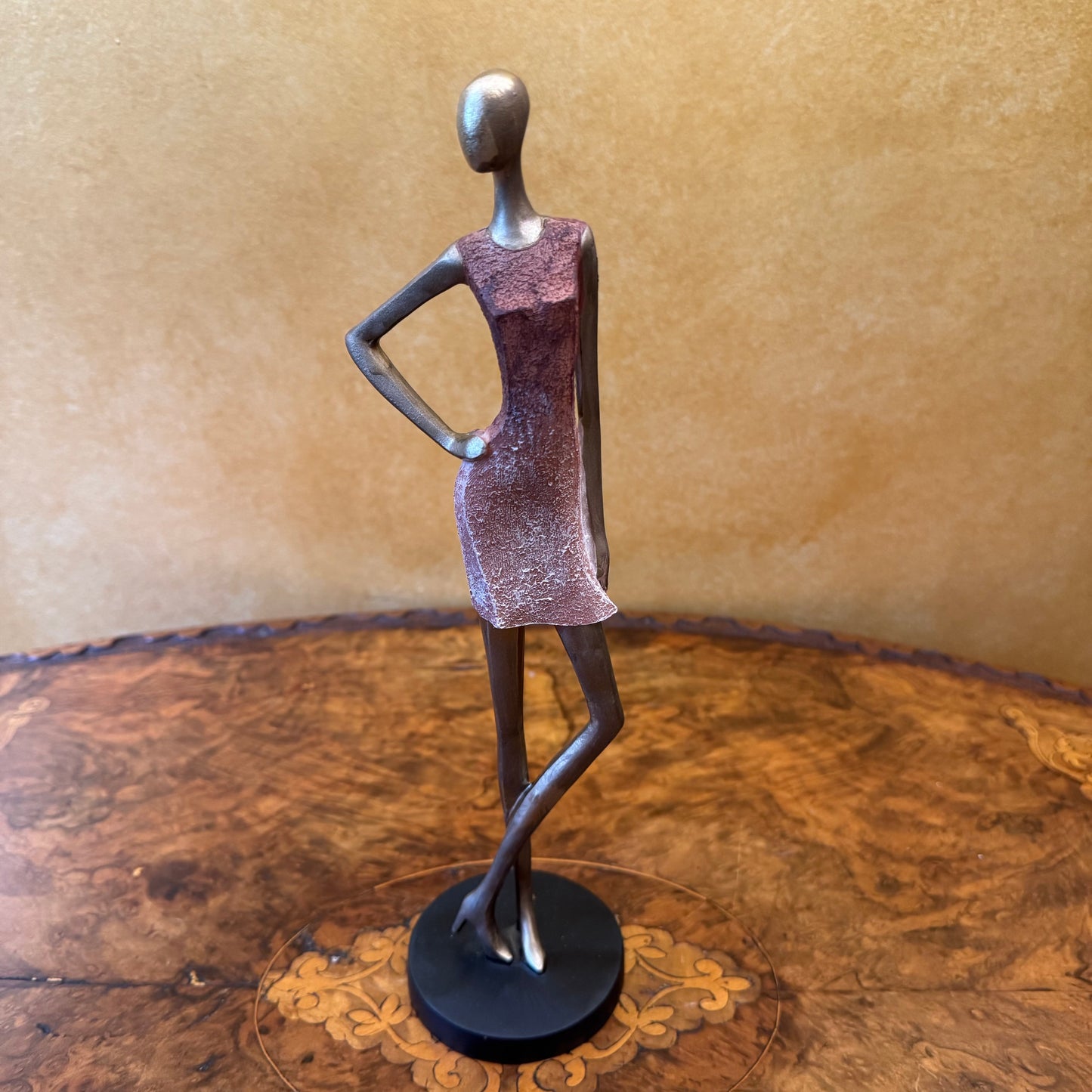 Wooden Lady Statue