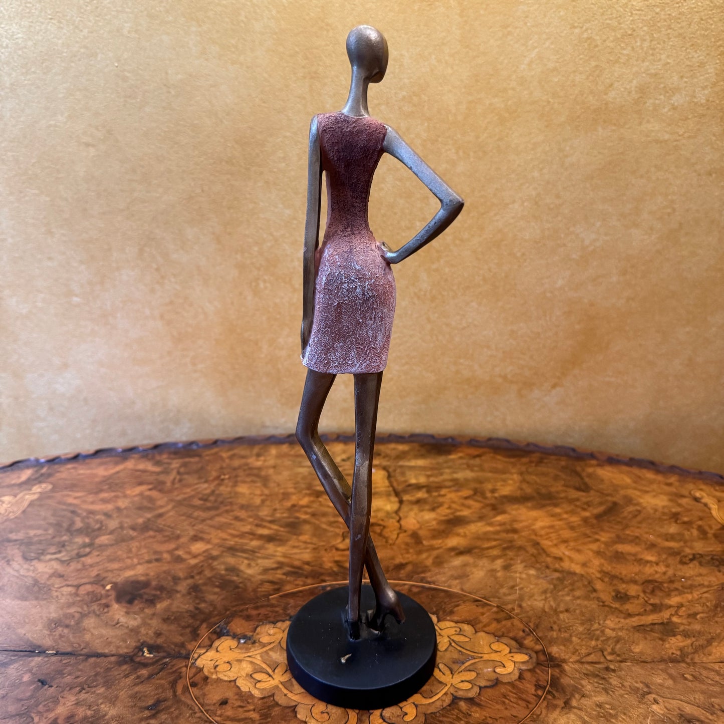 Wooden Lady Statue