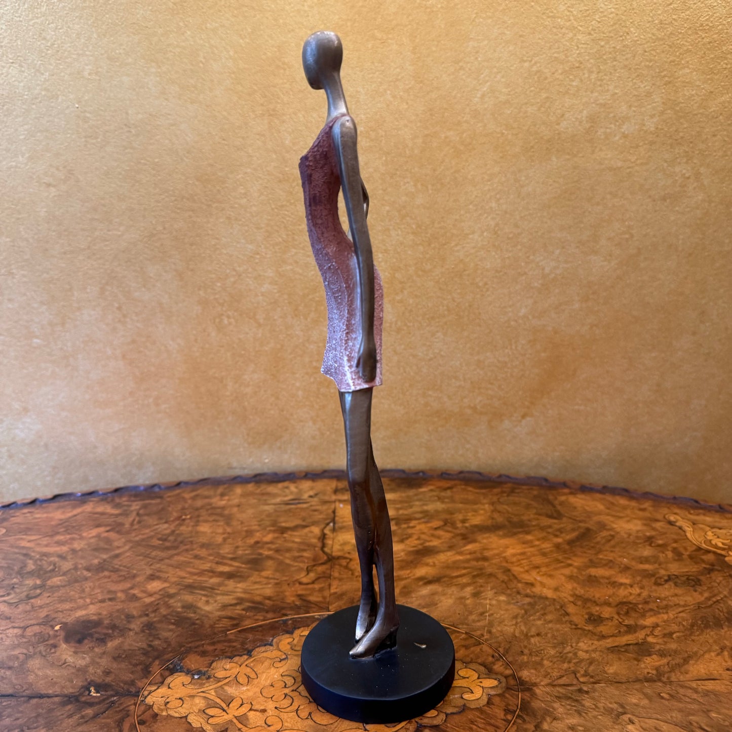 Wooden Lady Statue