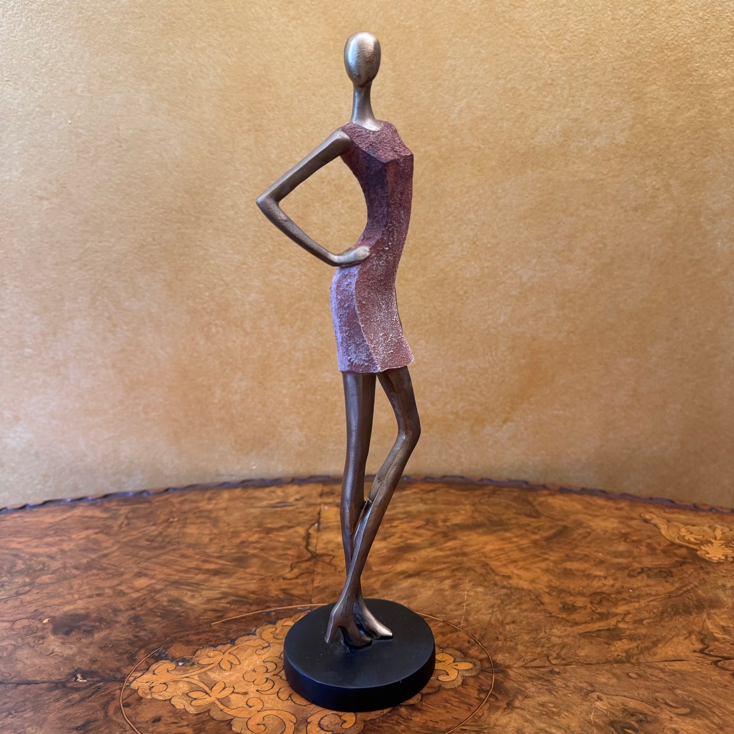 Wooden Lady Statue