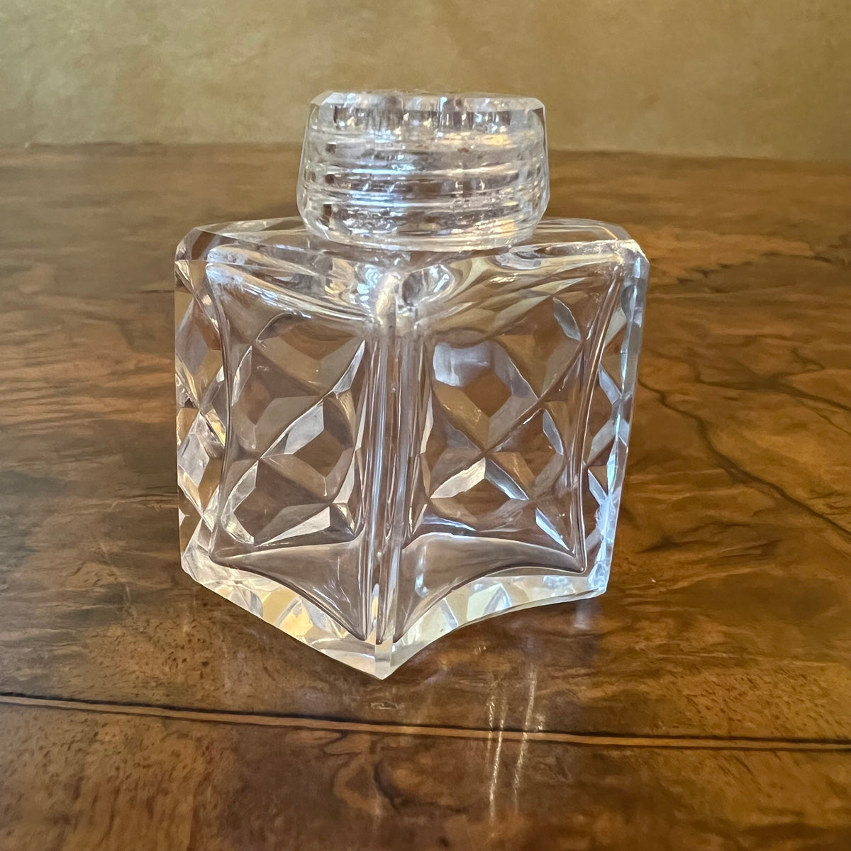 Vintage Glass Salt or Pepper Shaker
