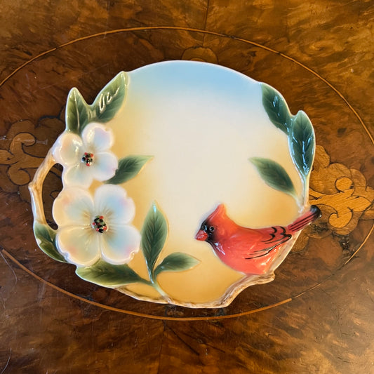 Franze Porcelain Li Yun Bird Small Dish