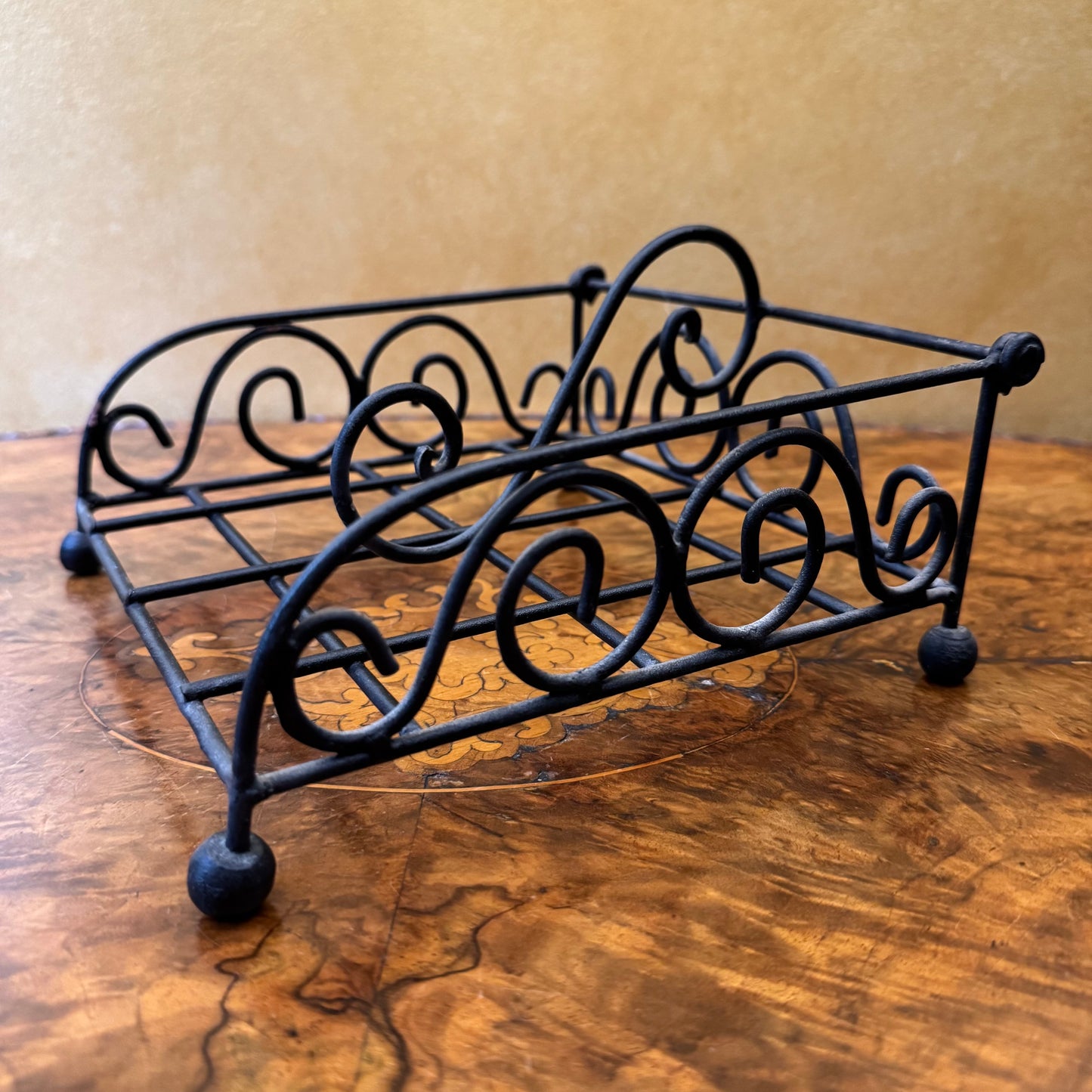 Metal Black Napkin Holder