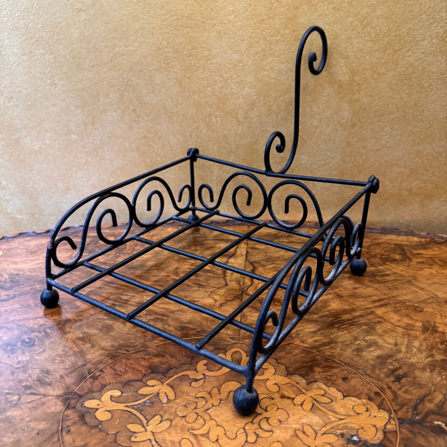 Metal Black Napkin Holder