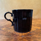 Mikasa Classic Ebony & Gold Tea Cup & Saucer