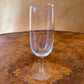 Vintage Glass Champagne Flute