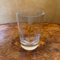 Vintage Moon Shaped Glass Vase