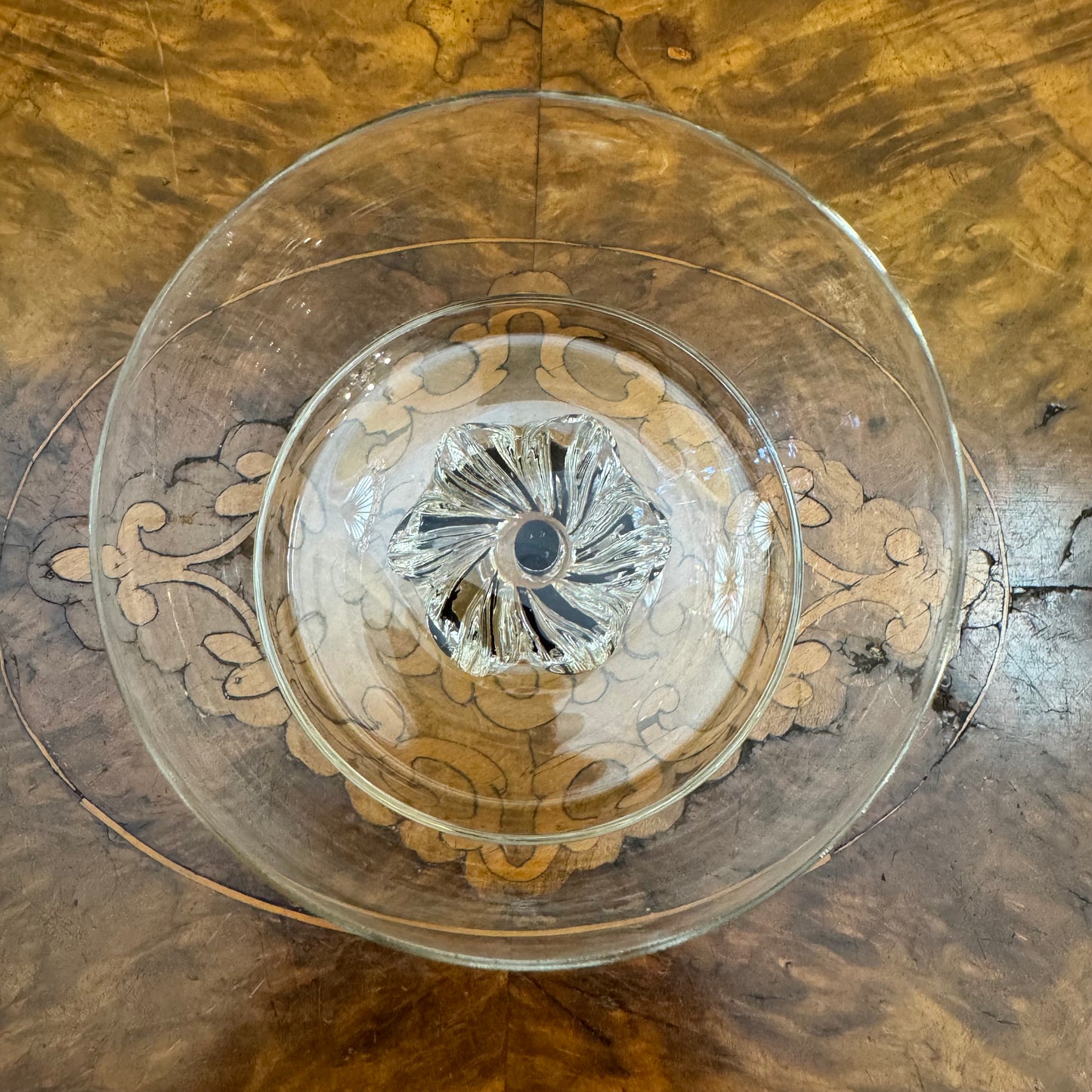 Belfor Exquisite Crystal Dessert Bowl Pair
