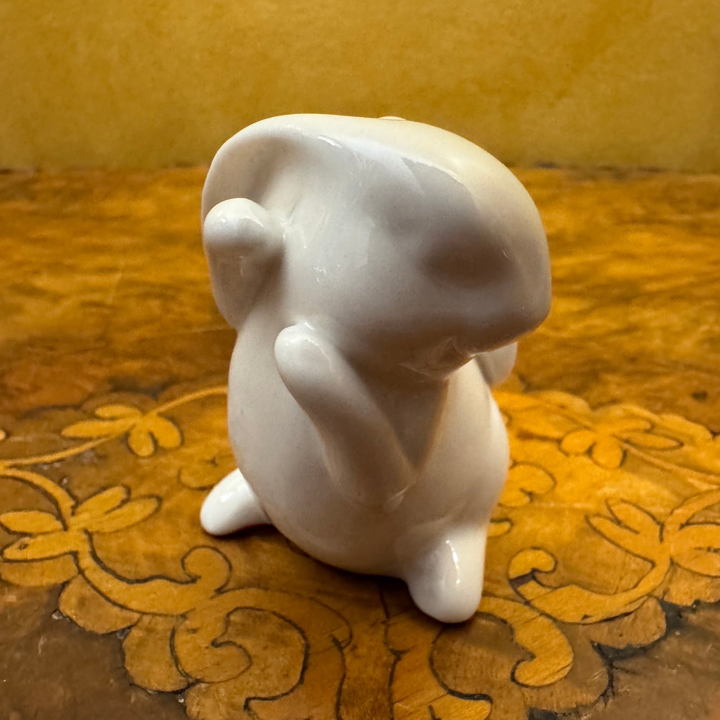 Porcelain Bunny Rabbit Ornament Figurine