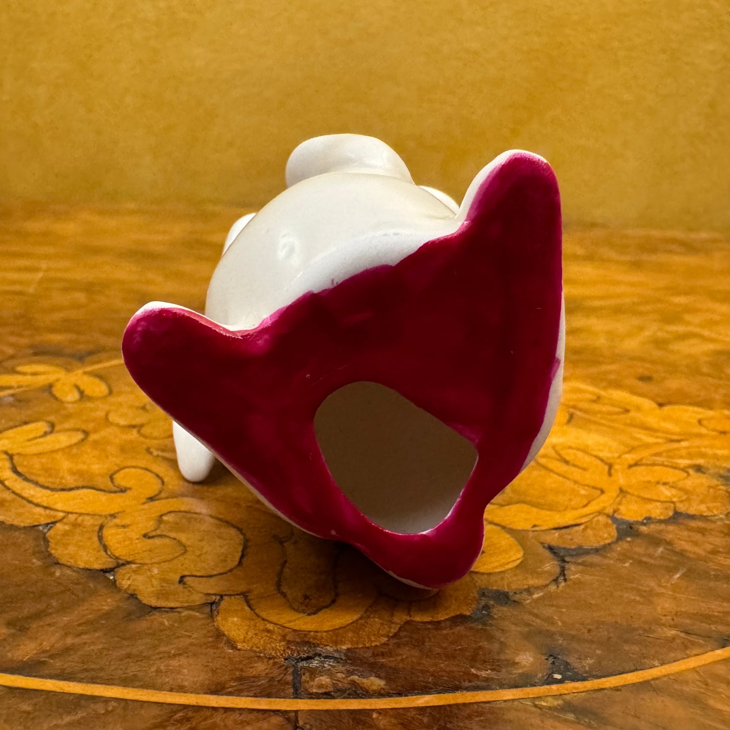Porcelain Bunny Rabbit Ornament Figurine