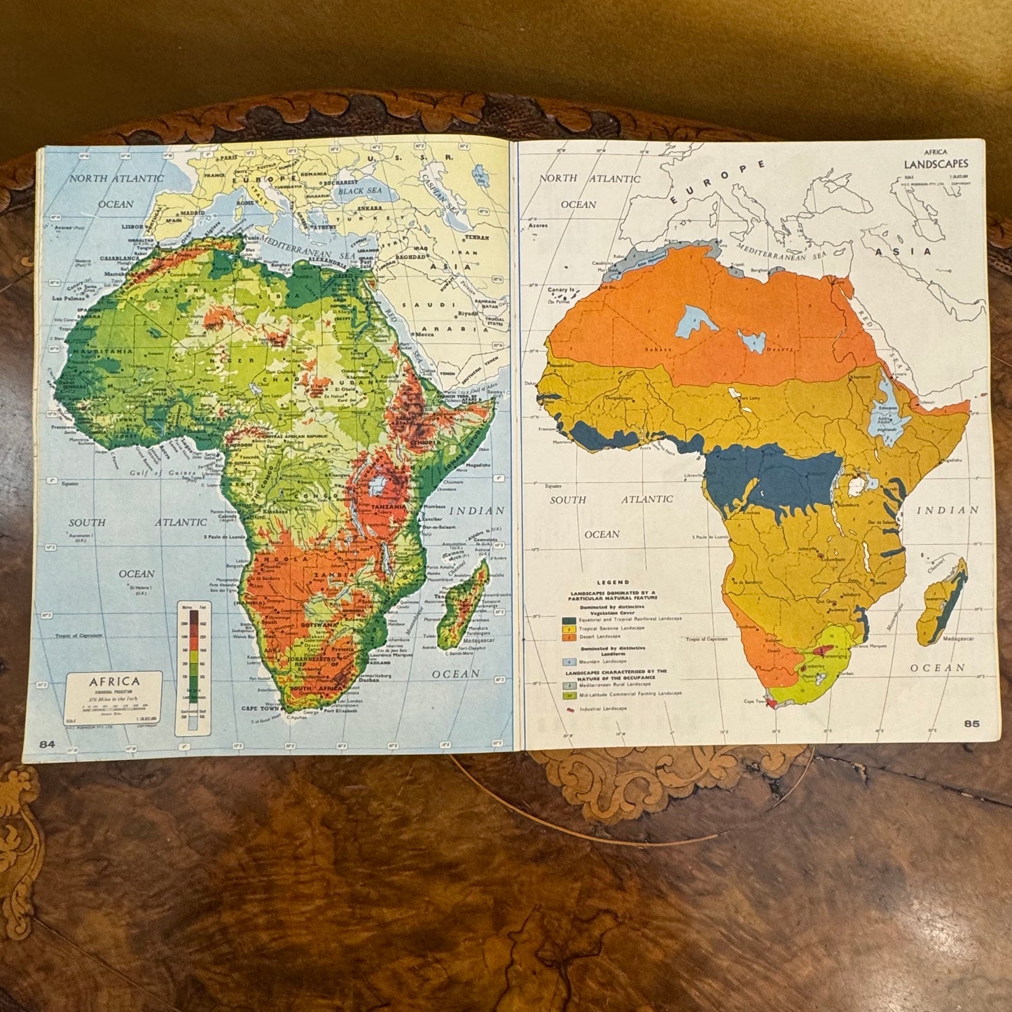 Robinson's World Atlas Soft Cover Book