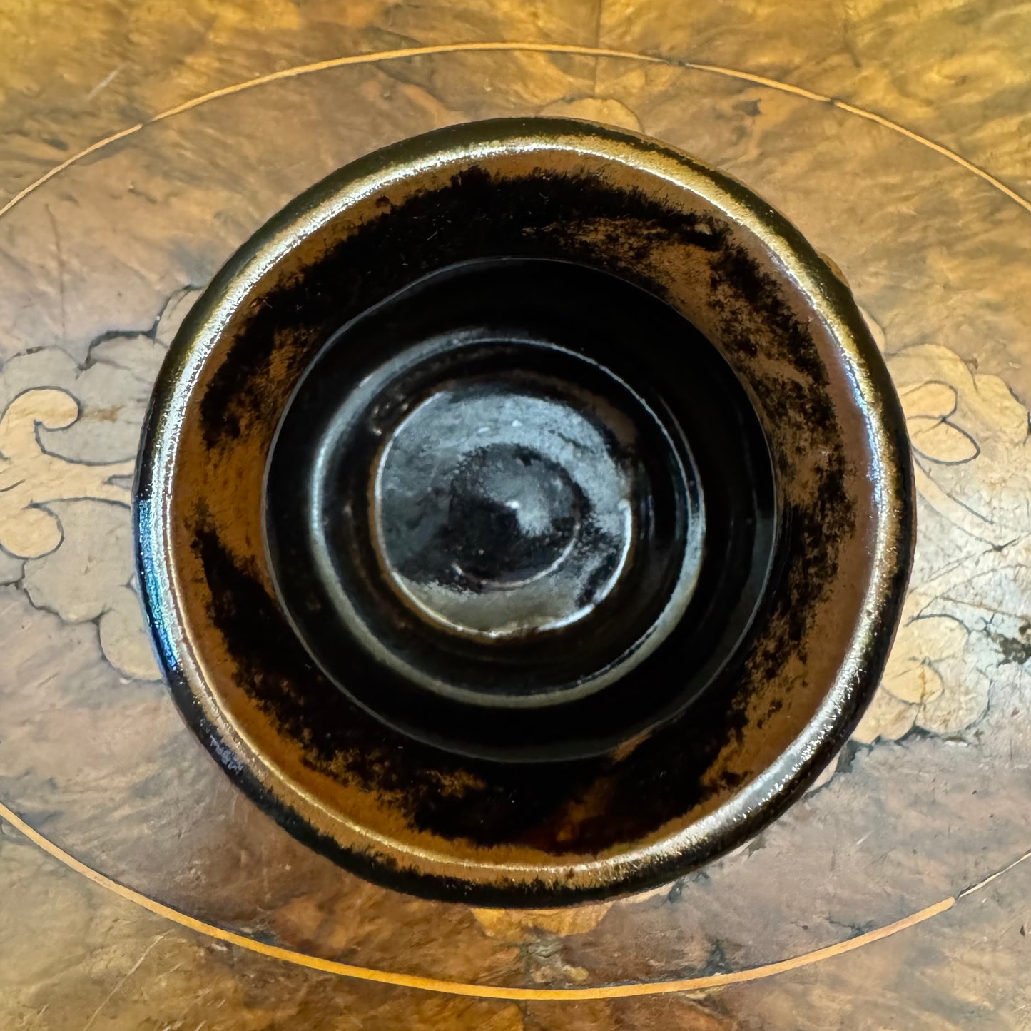 Vintage Pottery Brown Tones Vase/Bowl