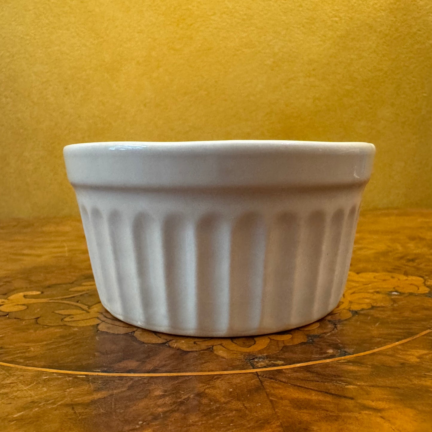 White Ramekin Bowls Pair