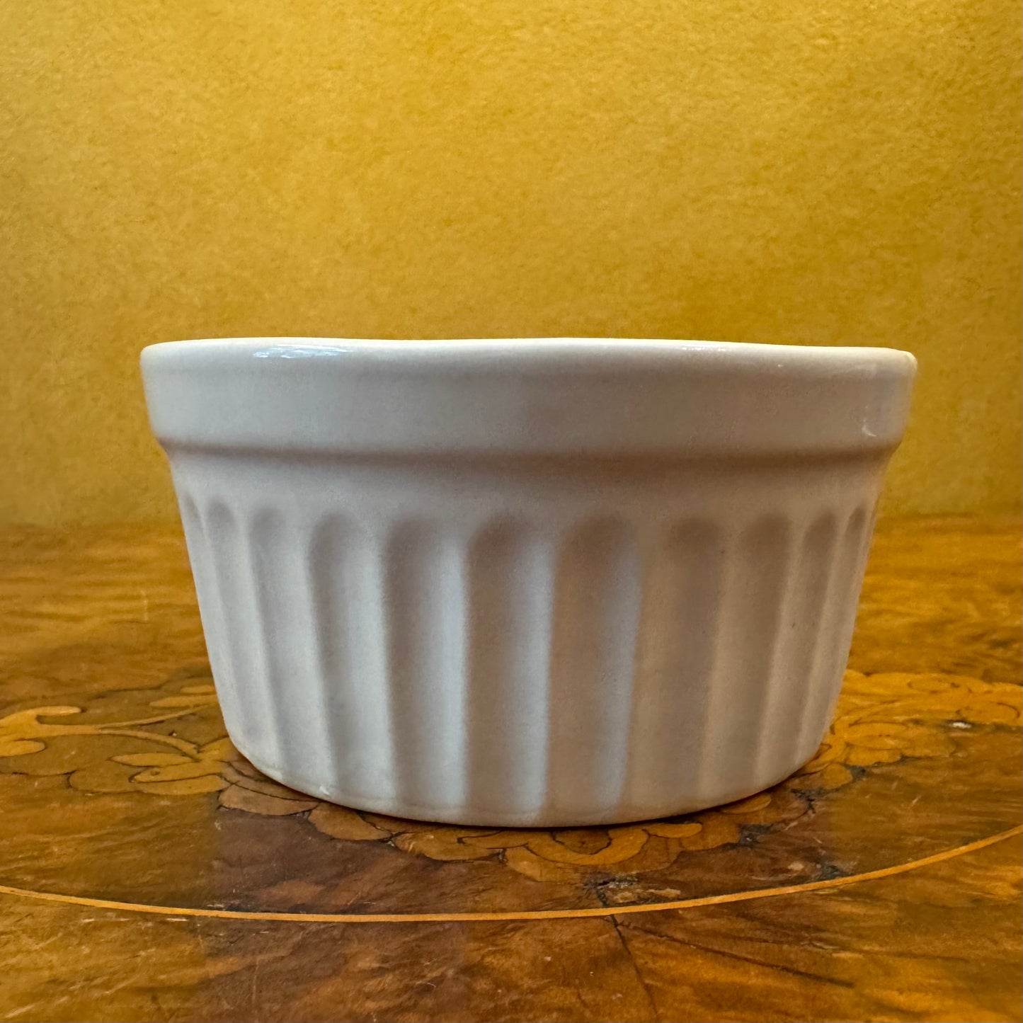 White Ramekin Bowls Pair