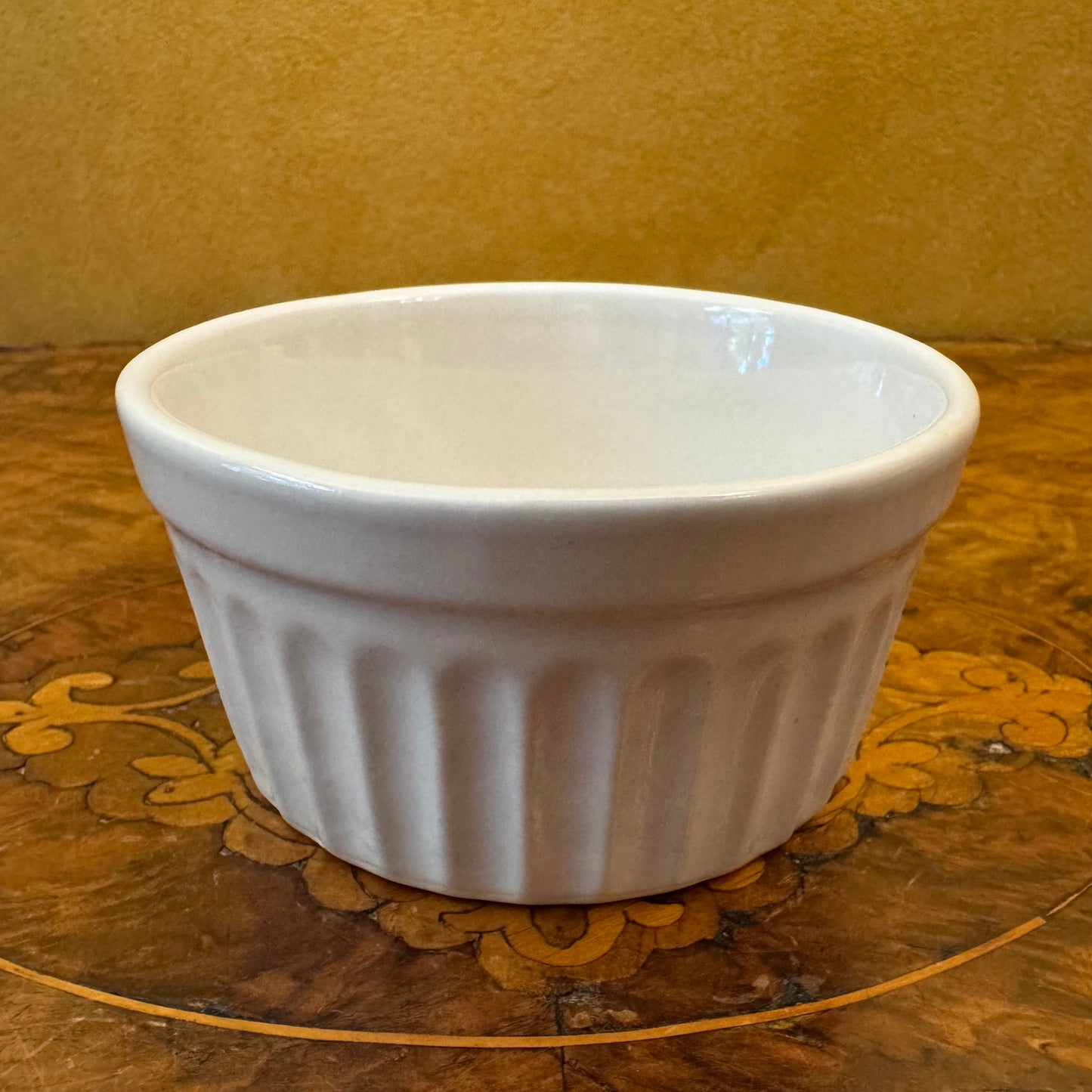 White Ramekin Bowls Pair