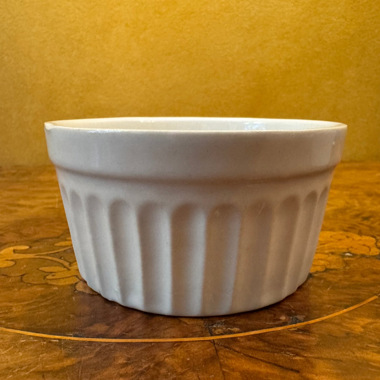White Ramekin Bowls Pair