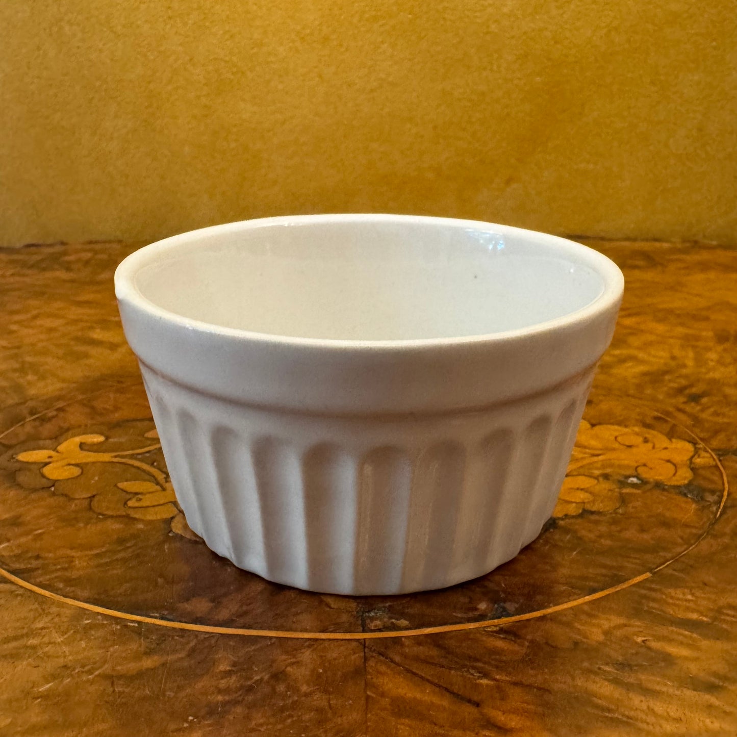 White Ramekin Bowls Pair