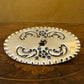 Antique James Dixon & Sons Silver Plate Lid Tray Glass Bowl