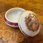 Vintage Limoges France Fragonard Courting Print Small Trinket Box