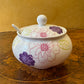 Porcelain Condiments Bowls With Spoons