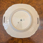 Arco China Czechoslovakia Leaves Print Cake Plate