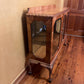 Antique Two Door Display Cabinet with Ball & Claw Feet