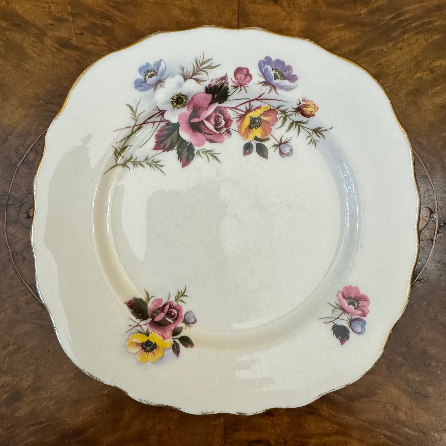 Vintage Royal Vale Floral Print Side Plate