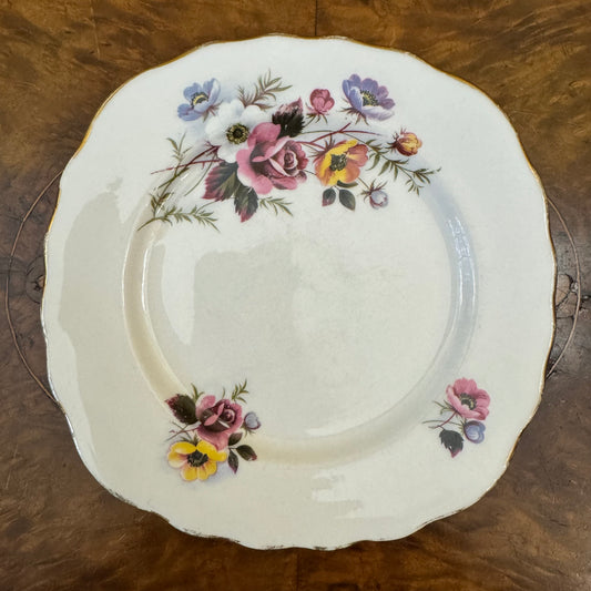 Vintage Royal Vale Floral Print Side Plate